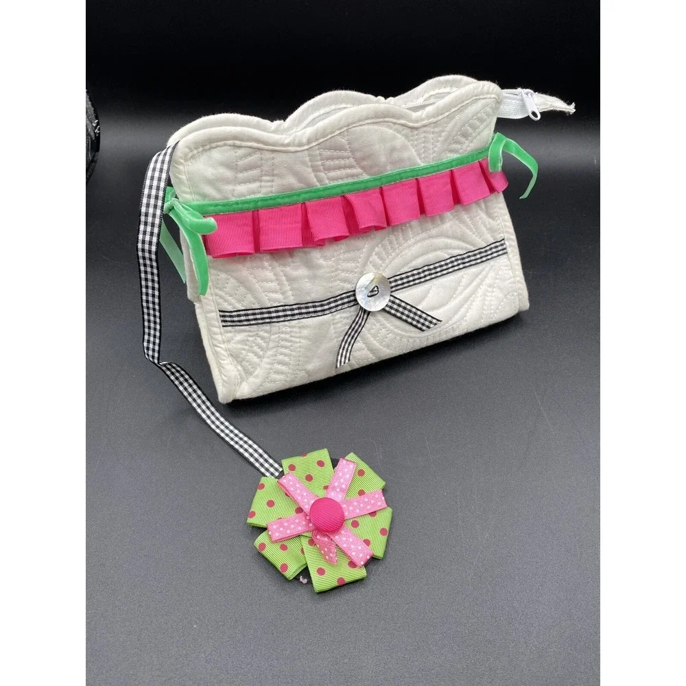 Carleen Powell for Silvestri Makeup Case Bag Clutch Pouch 90s Boutique‎